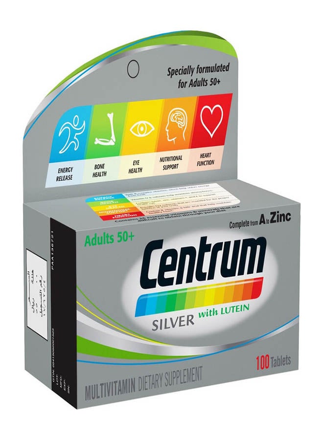 Pfizer Centrum Silver Tab 100 TB - Image 1