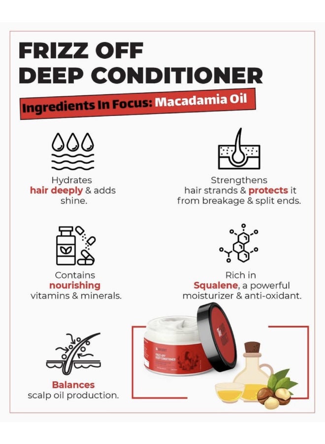 Frizz-Off Deep Conditioner White 300ml