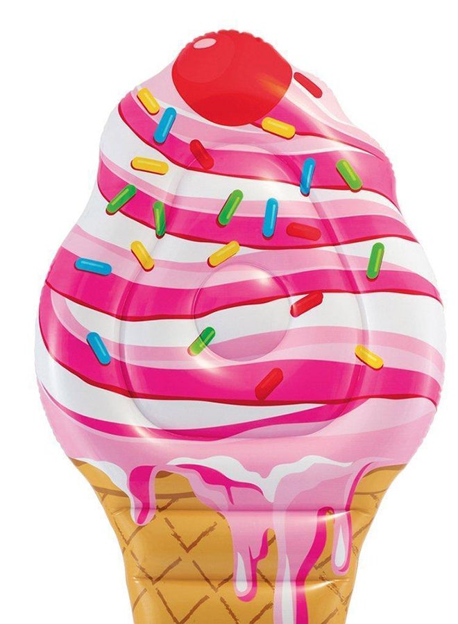 INTEX Inflatable Ice Cream Pool Float 58762 224x107cm - Image 3