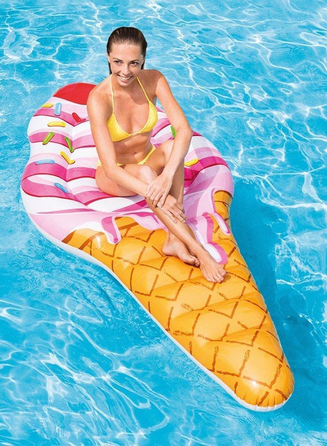 INTEX Inflatable Ice Cream Pool Float 58762 224x107cm - Image 4