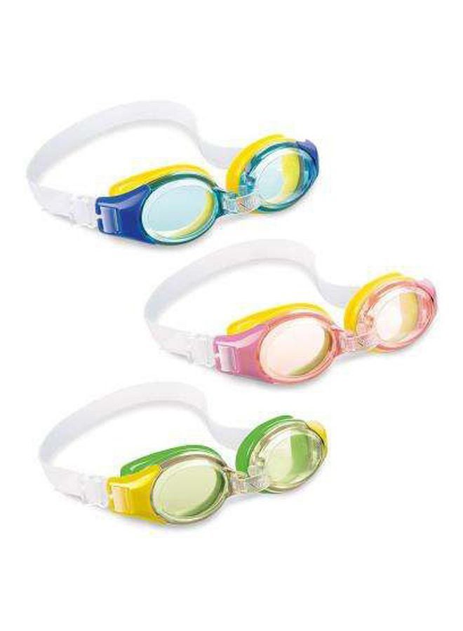 INTEX 3-Piece Swimming Goggles Set 1.1x1.1cm - Image 2