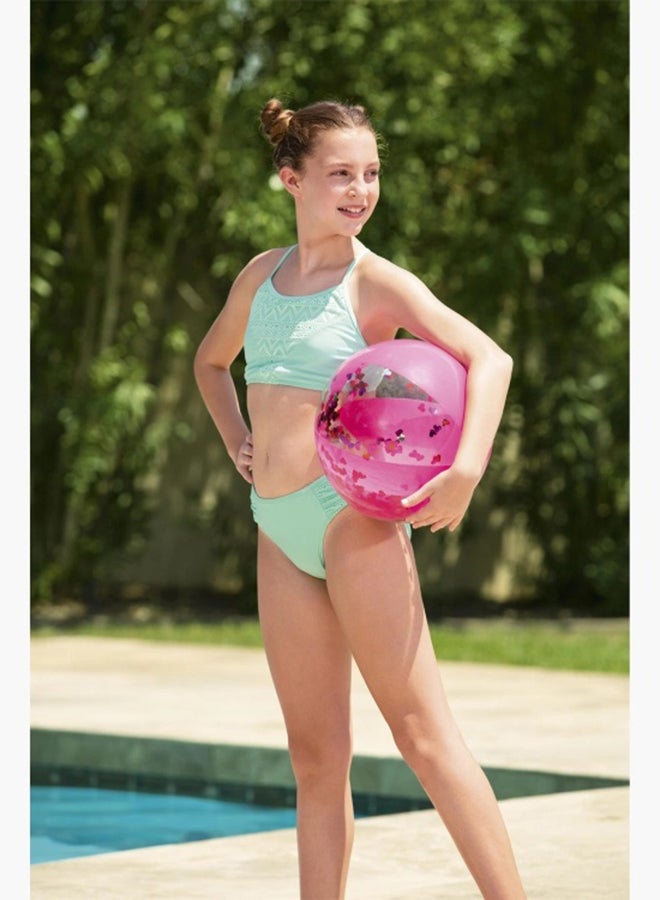 Bestway Float‘N Fashion Glitzer-Wasserball Beach Ball 31050_20 41x50x30cm - Image 2