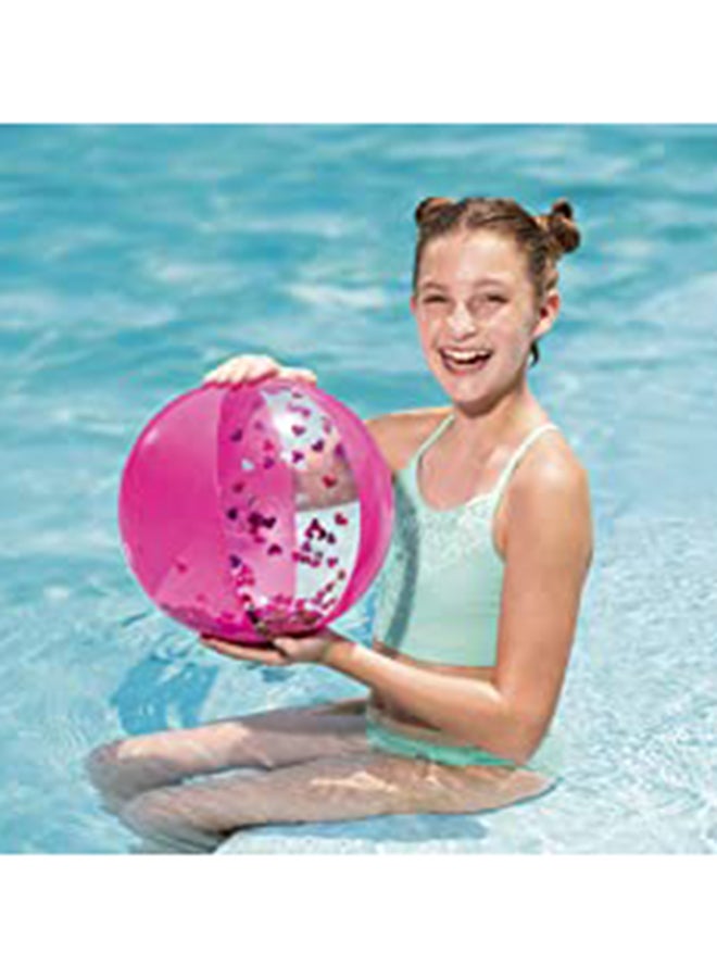 Bestway Float‘N Fashion Glitzer-Wasserball Beach Ball 31050_20 41x50x30cm - Image 3