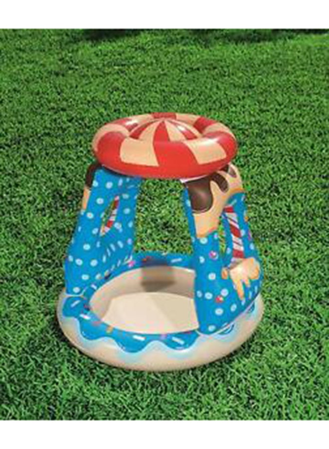 بست واي حوض سباحة مظلل قابل للنفخ كانديفيل طراز BW52270 91x91x89سم - Image 2