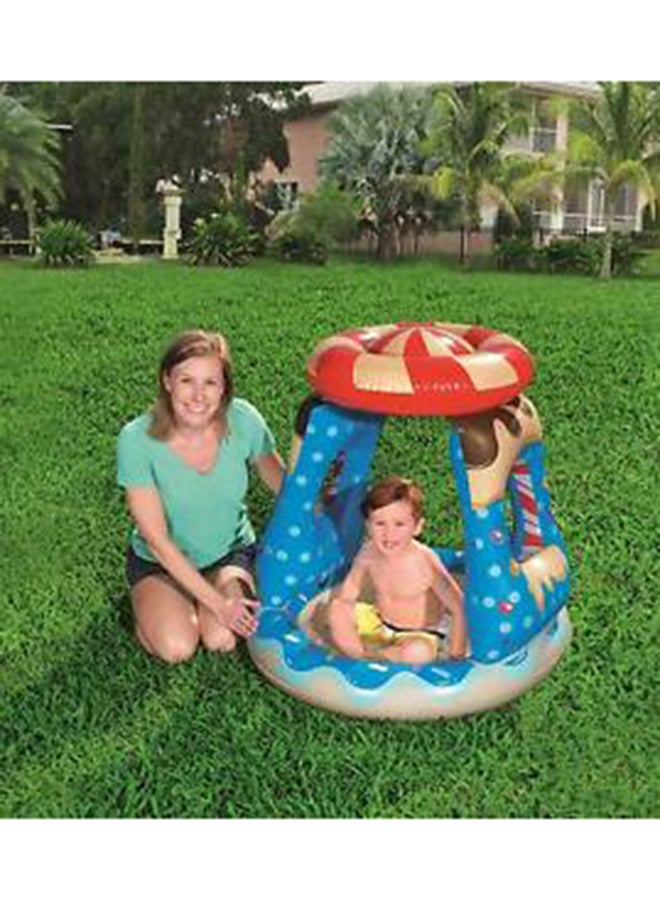 بست واي حوض سباحة مظلل قابل للنفخ كانديفيل طراز BW52270 91x91x89سم - Image 3