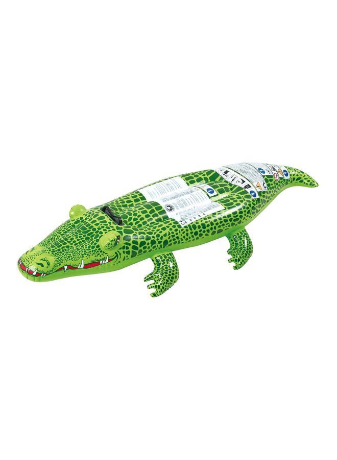 Jilong Inflatable Crocodile Shaped Rider 142x68x57cm  - Image 1