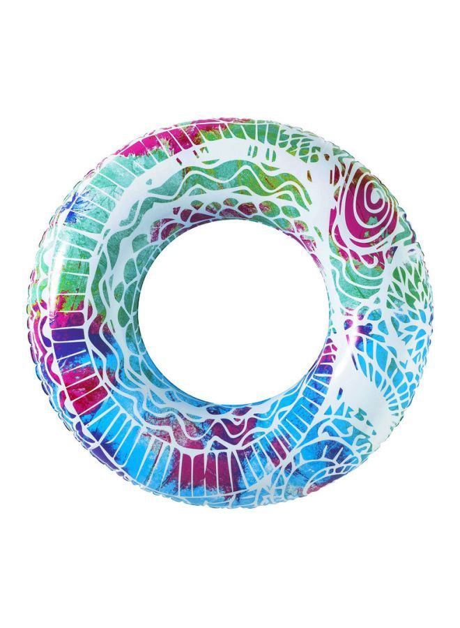 Bestway Inflatable Printed Swim Ring 80x80x19cm  - Image 1