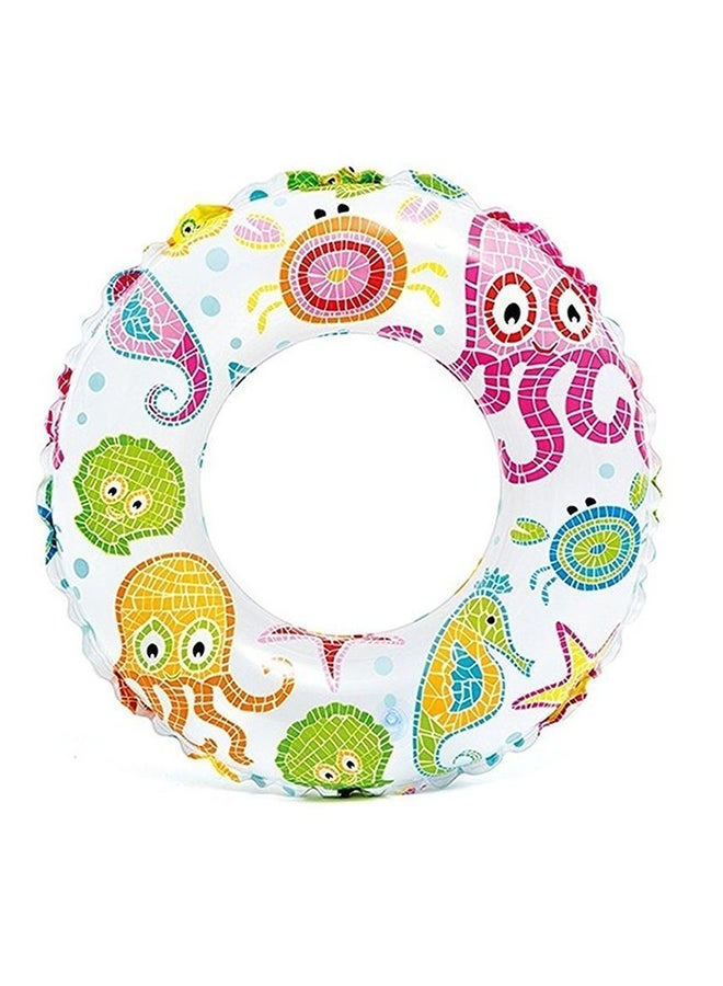 INTEX Octopus Print Inflatable Swim Ring Float 51cm - Image 1