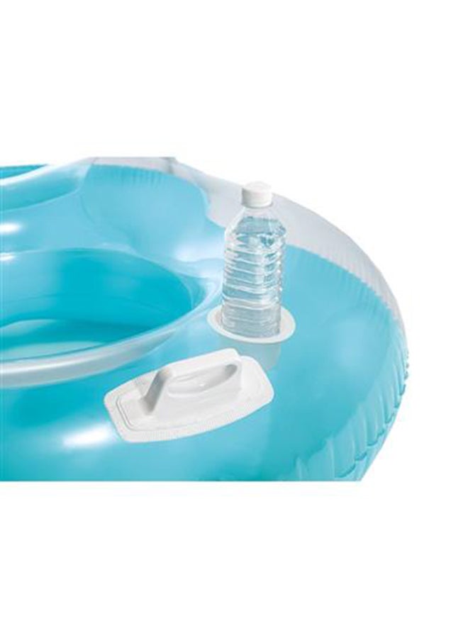 INTEX Double Ring Inflatable Pool Float 198x117cm - Image 3