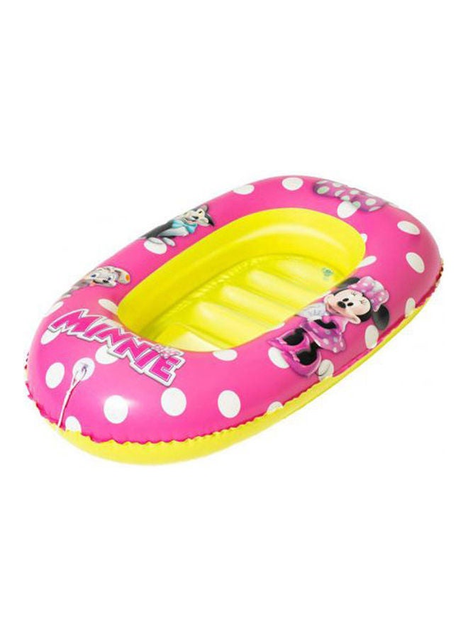 Bestway Minnie Inflatable Pontonbaby Swim Float 102x62x21cm - Image 1