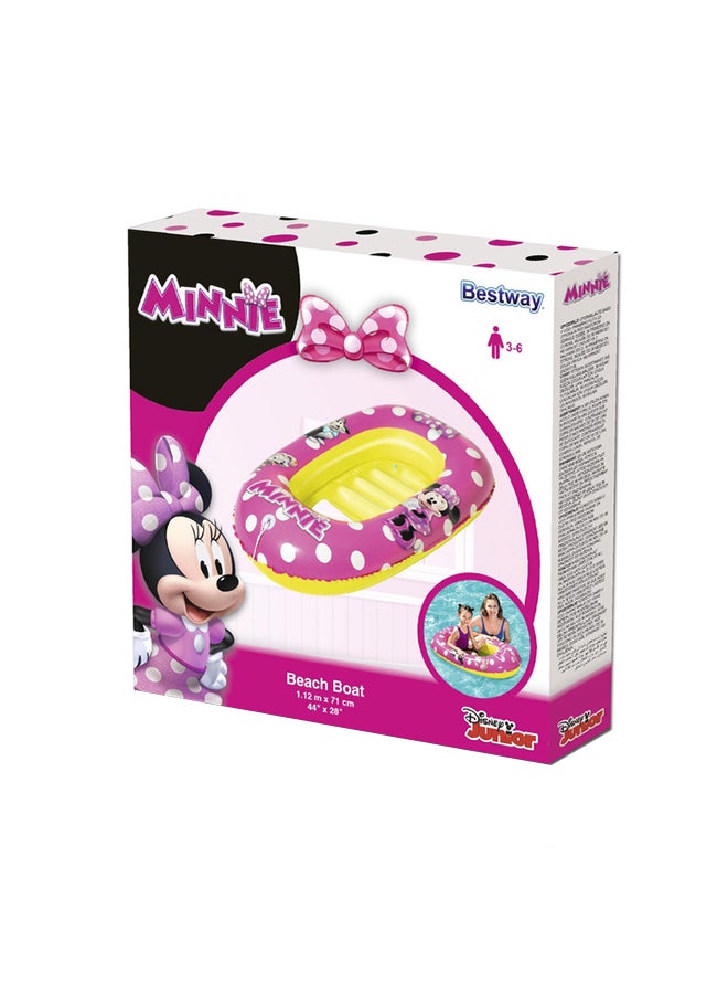 Bestway Minnie Inflatable Pontonbaby Swim Float 102x62x21cm - Image 2