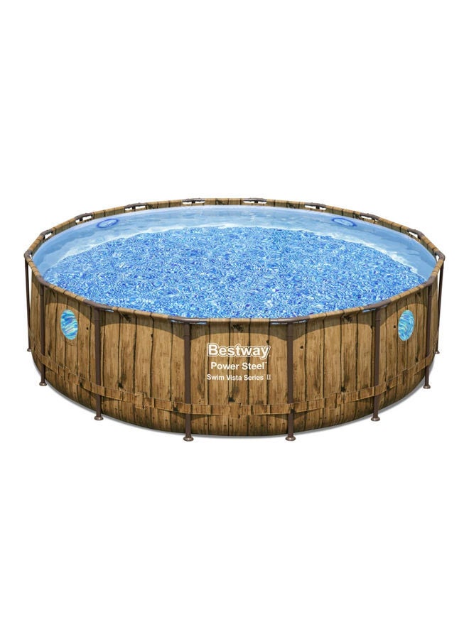 Bestway Power Steel Swim Pool Set 488x122cm - Image 1