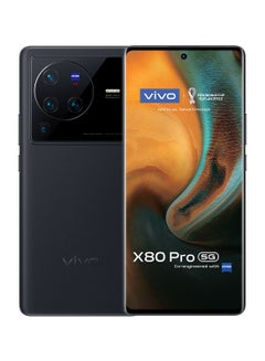 X80 Pro Dual SIM Cosmic Black 12 GB RAM 256GB 5G - Middle East Version