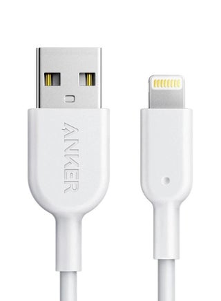 كابل شحن باورلاين 2 من لايتنينج إلى USB أبيض - v1654502848/N53329810A_1