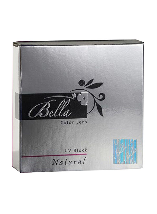 بيلا عدسات لاصقة شهرية بلون رمادي طبيعي قابلة للاستخدام لمرة واحدة طراز 909000786041 - Image 3