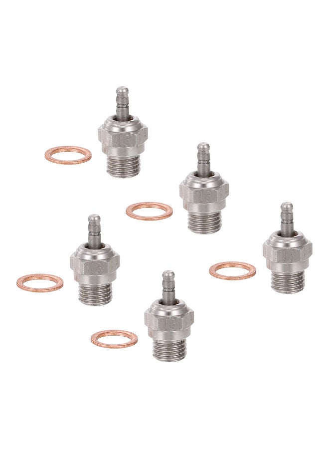 طقم مكون من 5 قطع من قابس مضيء 14x3x6.5سم - Image 4