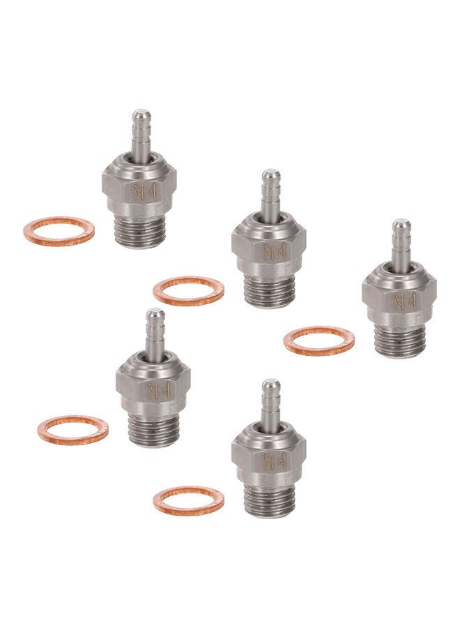 طقم مكون من 5 قطع من قابس مضيء 14x3x6.5سم - Image 3
