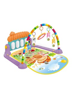 Generic 2-In-1 Baby Kick And Play Piano Gym Mat Rack 29.5x23.6x17.7inch  - Image 1