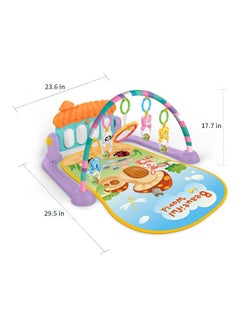 Generic 2-In-1 Baby Kick And Play Piano Gym Mat Rack 29.5x23.6x17.7inch  - Image 3
