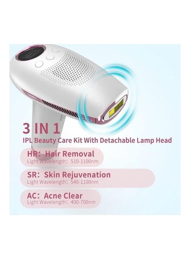 DEESS - Ice Cooling IPL Hair Removal Device With 3 Lamps Multicolour - Image 1