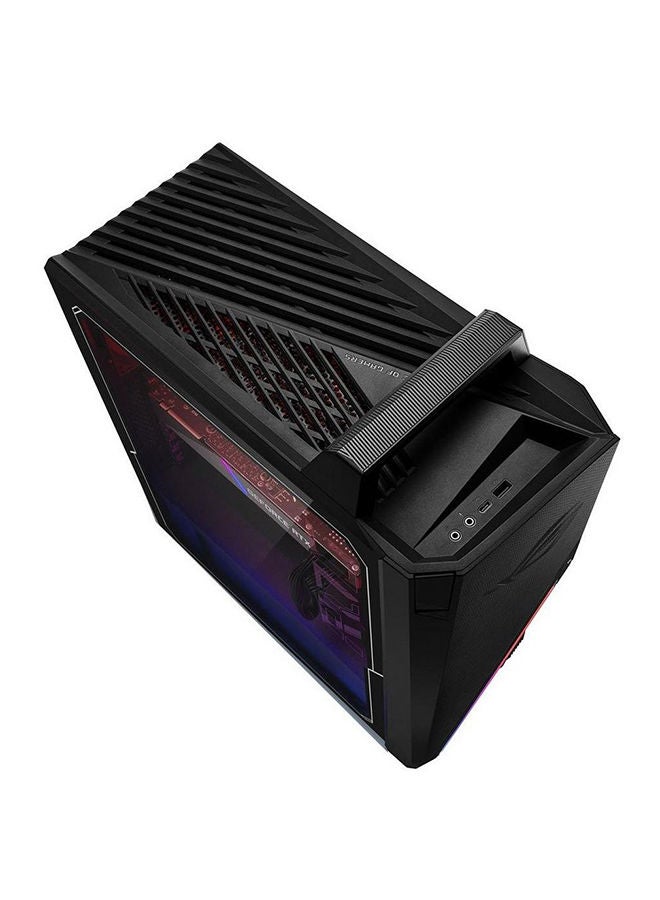 كمبيوتر رأسي G15DK بمعالج AMD رايزن 7-5800X وذاكرة رام سعة 16 جيجابايت ومحرك أقراص صلبة سعة 1 تيرابايت ومحرك أقراص SSD سعة 256 جيجابايت وبطاقة رسومات إنفيديا جيفورس 1660Ti سعة 6 جيجابايت/W10 أسود