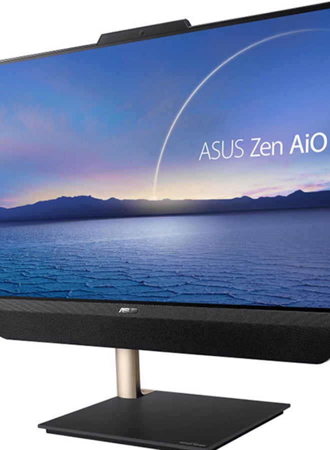 ASUS - Zen AiO With 23.8-Inch Touch Display, Core i7-10700T Processor / 16GB RAM / 1TB HDD + 256GB SSD / 2GB NVIDIA GeForce MX330 Graphics / W11 / Arabic Black - Image 1