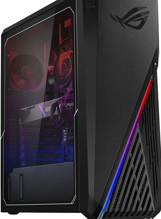 كمبيوتر رأسي G15DK بمعالج AMD رايزن 7-5800X وذاكرة رام سعة 16 جيجابايت ومحرك أقراص صلبة سعة 1 تيرابايت ومحرك أقراص SSD سعة 256 جيجابايت وبطاقة رسومات إنفيديا جيفورس 1660Ti سعة 6 جيجابايت/W10 أسود