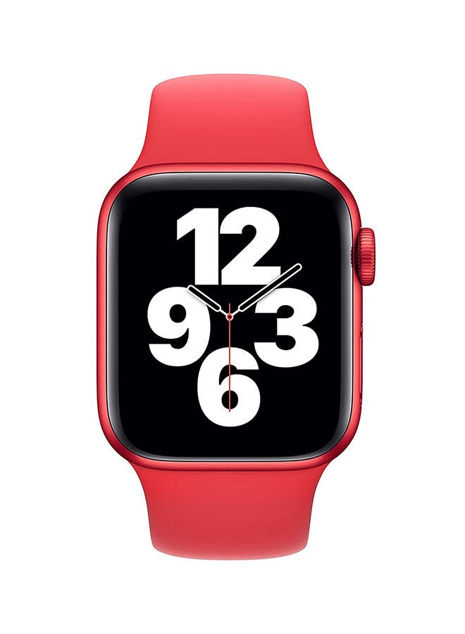 Apple 44mm Sport Band - Regular Red - Image 2