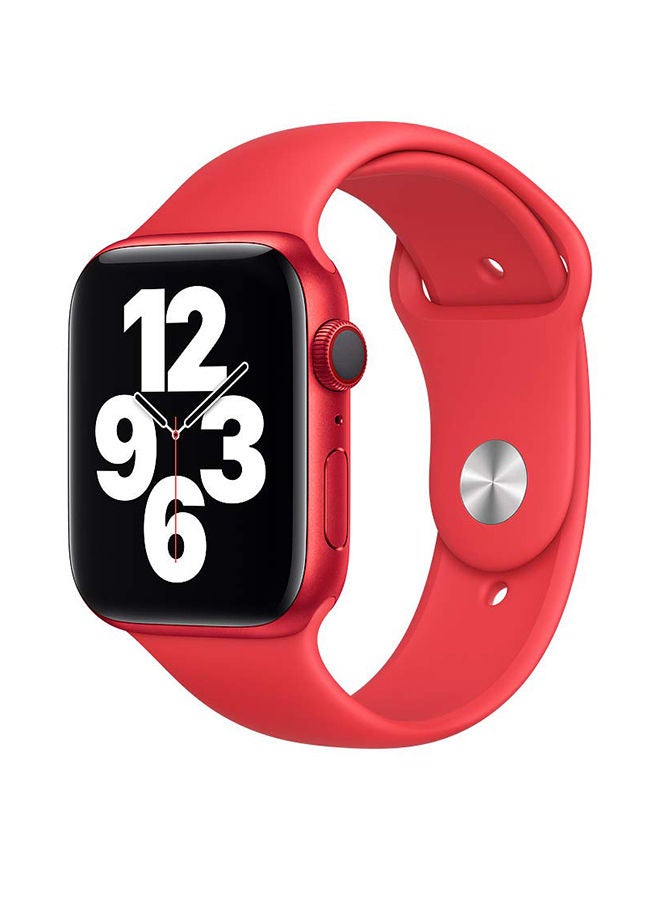 Apple 44mm Sport Band - Regular Red - Image 3