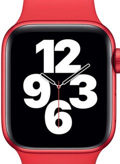 Apple 44mm Sport Band - Regular Red  - Image 4