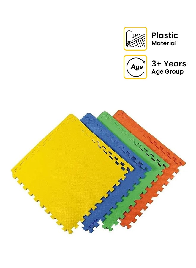 FAMILY CENTER 9- Piece Eva Mat Eng. Number and Letter 22-6363 63x63cm  - Image 1