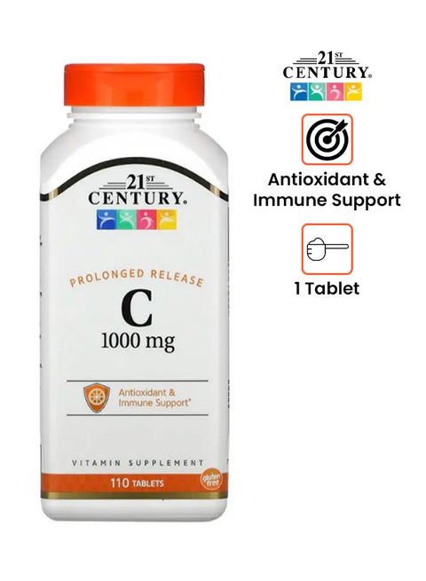 Prolonged Release C-1000 Immune System Support - 110 Tablets