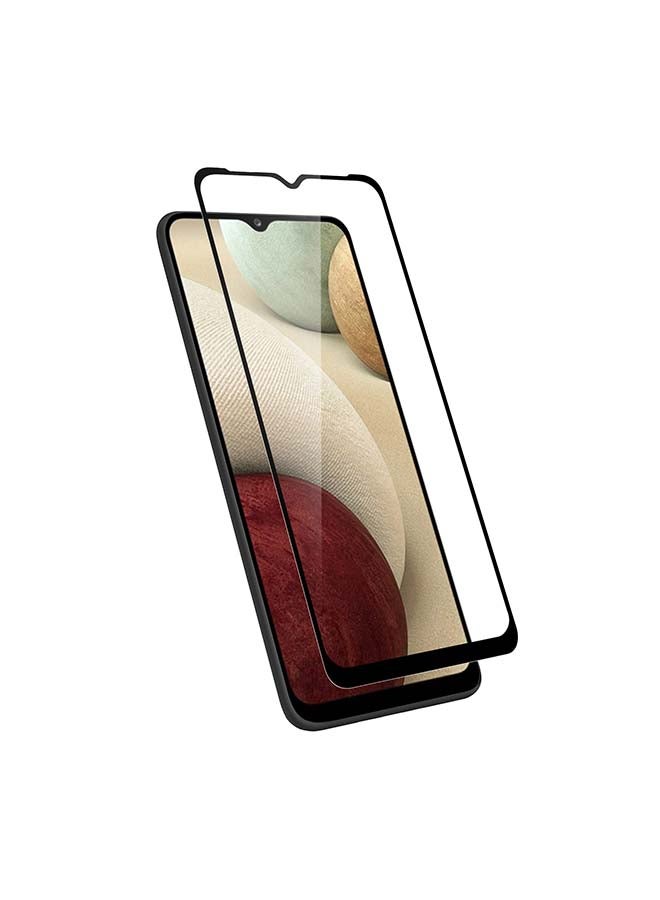 MARGOUN - Grand Shieldz Tempered Glass Screen Protector For Samsung Galaxy A12 Black/Clear - Image 1