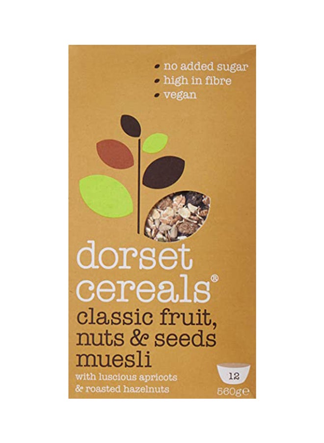 Dorset Fruits Nuts And Seeds Cereals 560grams - Image 1