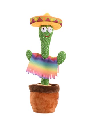 Electric Dancing Cactus Plant Stuffed Toy 30x5x5cm - v1654591626/N49344481A_1