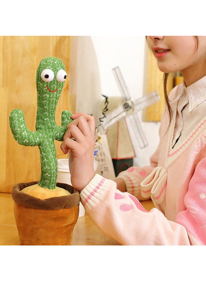 Electric Dancing Cactus Plant Stuffed Toy 30x5x5cm
