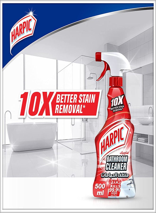 Bathroom Cleaning Spray Red/White 500ml