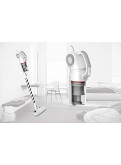 Midea 2in1 Light Weight Corded Upright Vacuum Cleaner, Powerful with Transparent Dust Container, Stick & Handheld Multi-Surface Cleaning, 5M Cord, High Suction Power, Best for Home 450 W 20S White  - Image 3