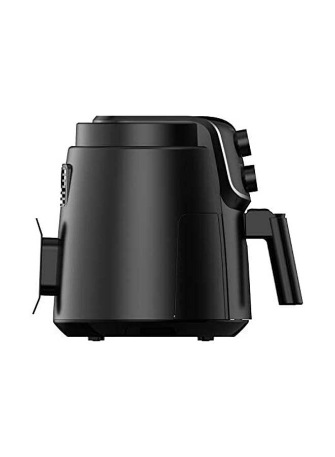 Midea Air Fryer with Dual Cyclone Rapid Hot Technology for Frying, Grilling, Broiling, Roasting, Baking & Toasting, Timer up to 60 minutes Temperature Control 200°C, 3.5 L MFTN35D2 Black - Image 4
