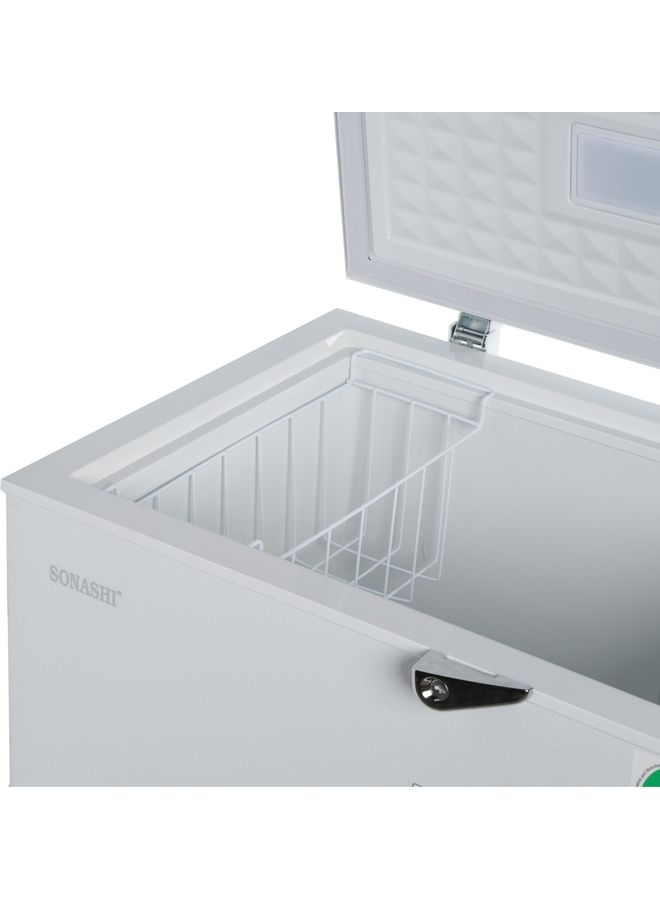 سوناشي - CFC Free Chest Freezer 150 Litres SCF-202 White - Image 1
