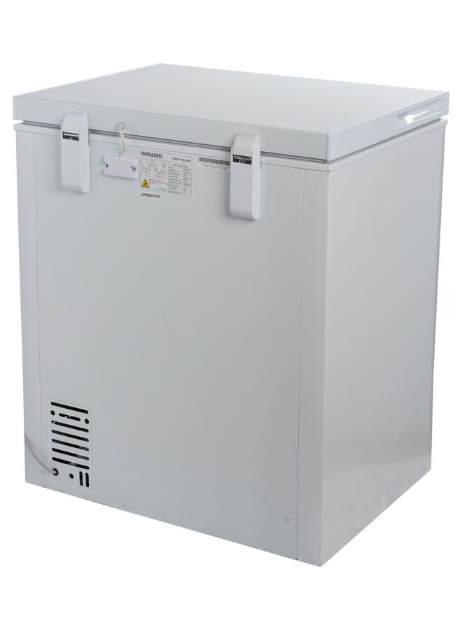 سوناشي - CFC Free Chest Freezer 150 Litres SCF-202 White - Image 1