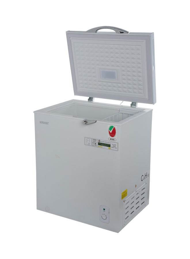 سوناشي - CFC Free Chest Freezer 150 Litres SCF-202 White - Image 1