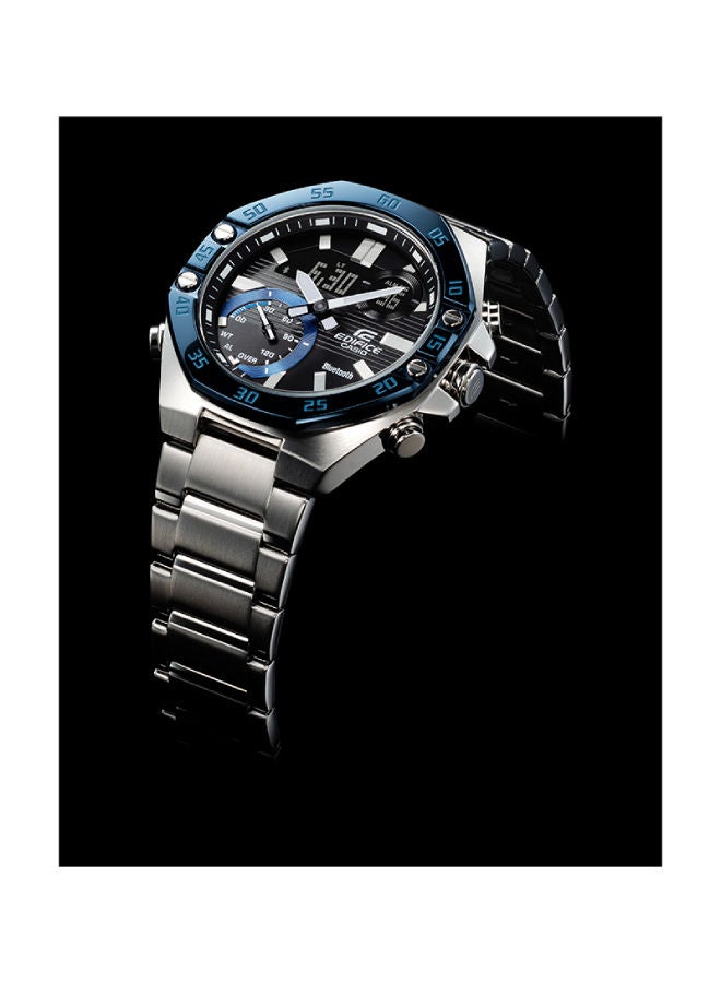 CASIO Men's Edifice Stainless Steel Watch ECB-10DB-1B - Image 3
