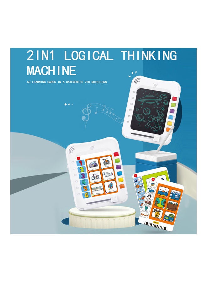 Generic - Educational Machine Learning Toy - Six Categories, 60 Learning Cards, 720 Questions - Image 1