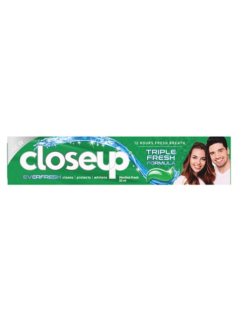 Menthol Fresh Gel Toothpaste Green 50ml
