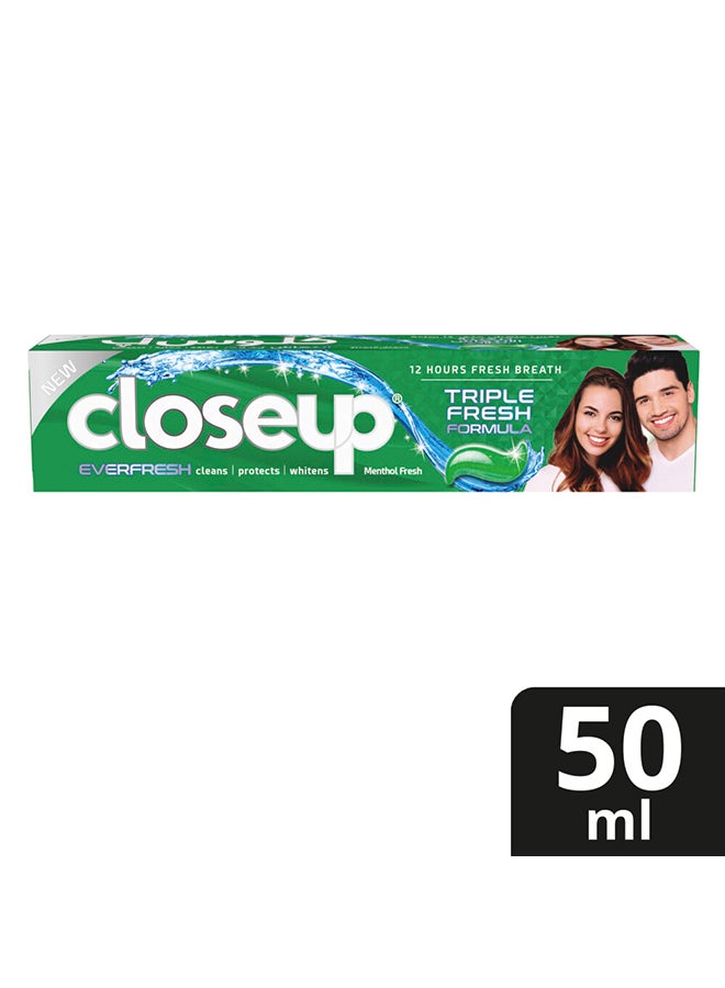 Menthol Fresh Gel Toothpaste Green 50ml - v1654608508/N12276672A_3