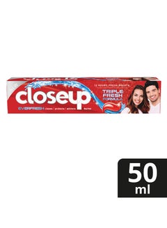 Closeup Red Hot Triple Fresh Formula Gel Toothpaste Red 50ml  - Image 3