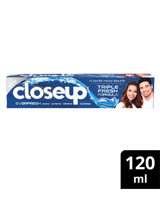 Closeup - Cool Breeze Triple Fresh Formula Toothpaste 120ml - Image 1