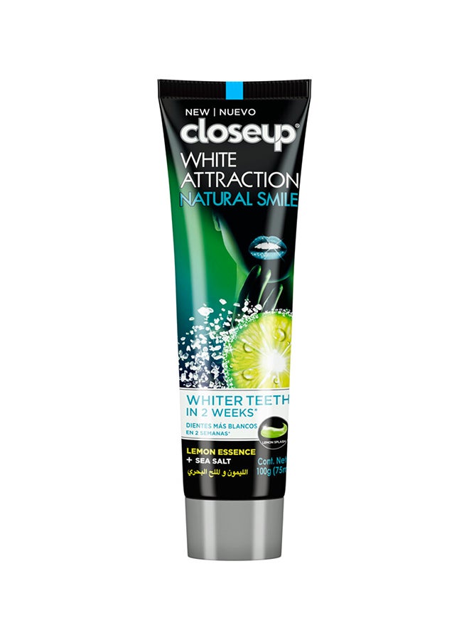 Closeup Lemon Essence And Sea Salt Gel Toothpaste 75ml  - Image 1