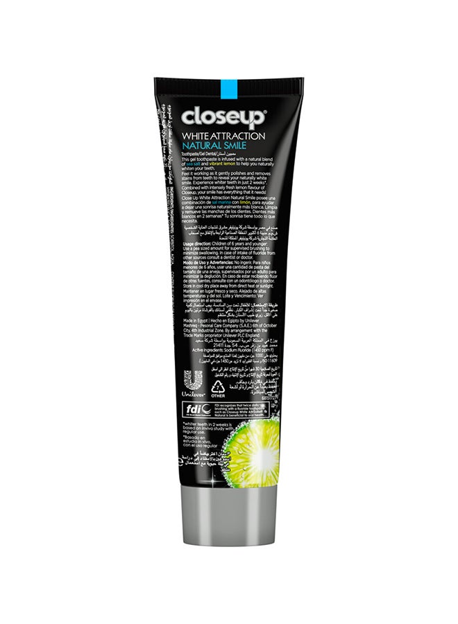 Closeup Lemon Essence And Sea Salt Gel Toothpaste 75ml  - Image 2